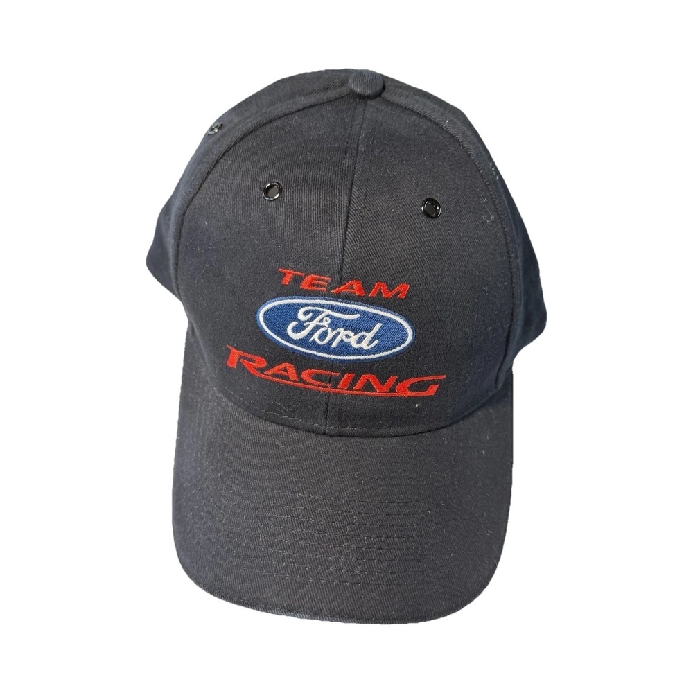 Ford Team Racing Charter Member Snapback Hat Cap Black NASCAR VTG Style Unworn